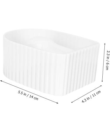 PACKOVE Bol pour Tremper les Ongles Transparent Coquillage Taille Moyenne Acrylique Manucure Spa Mains Soin Ongles Nettoyage Bain Dissolution Vernis Gel Usage Maison Salon - Buy Online on GoSupps.com