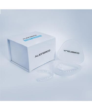 Custom Night Guard | Mouth Guard for Protection Against Teeth Grinding Clenching | Upper and Lower Dental Guard (Hybrid)