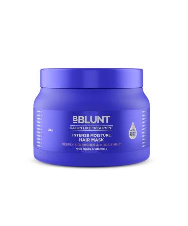 Intense Moisture Hair Mask with Jojoba Oil & Vitamin E for Nourished & Shiny Hair - 250 g