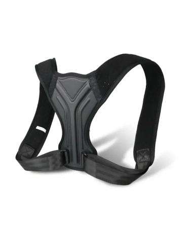 Adjustable Posture Corrector Back Support Belt Spine Back Shoulder Brace Support Belts Adult Black XL - Buy Online on GoSupps.com