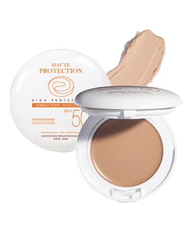Eau Thermale Avene Tinted Compact SPF 50+ - Blue Light Protection, Water Resistant Beige - Buy Online on GoSupps.com
