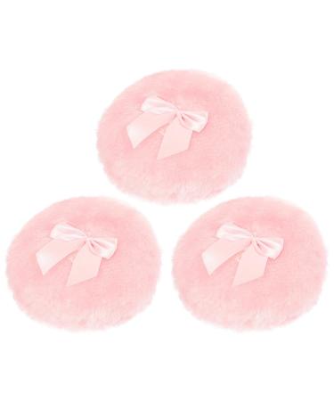 3pi ces Houppette Rafra chissante pour Houppette Peluche Douce et Compacte pour Corps Maison