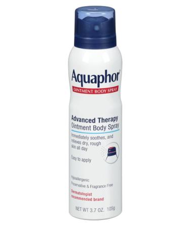 Aquaphor Healing Ointment Body Spray 3.7 Ounce (Pack of 6)