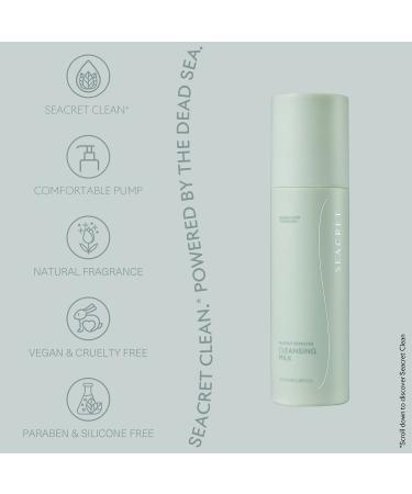 SEACRET Cleansing Milk for Face - Mineral-Enriched Facial Cleanser from the Dead Sea 6.8 FL.OZ | International Shipping Available - Buy Online on GoSupps.com