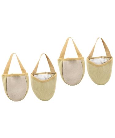 FOMIYES 2 Pairs Yoga Toe Protector Forefoot Cushion High-Heeled Shoes Pads Forefoot Socks Sweat-Absorbent Forefoot Pads Front Palm Pads Non-Slip Front Sole Shoes Pads Half Palm Socks