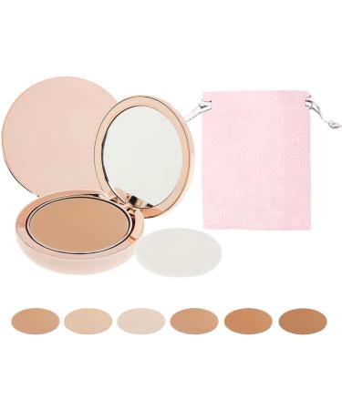 CC Cream Compact SPF 50+ CC Cream Makeup longue dur e imperm able et r sistant la transpiration poudre anti-cernes avec miroir et poche de maquillage (couleur naturelle) 8 g (Lot de 1) couleur naturelle - Buy Online on GoSupps.com