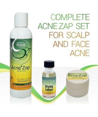 Acne Zap Scalp Shampoo - Clear Scalp from Zits and Pimples 6.0 oz - Buy Online on GoSupps.com