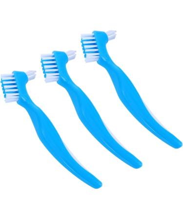 18-Piece Double Tooth Prosthesis Set | Interdental & Adhesive Dentures Brushes - Bluex 3 Pack - Buy Online on GoSupps.com
