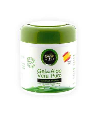 Aloe vera gel |Aloe Vera Creme 500 ml |Moisturizing cream Ideal for face and body for men and women aloe vera sunburn pimples or as razor water aloe vera gel