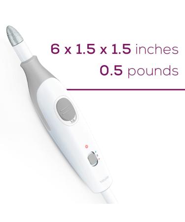 Beurer MP32 Electric Nail Drill 7 Attachments 3 Speeds with Storage Case - Nail Care Tool Kit for Manicure Pedicure - 7 Piece Set - Buy Online on GoSupps.com