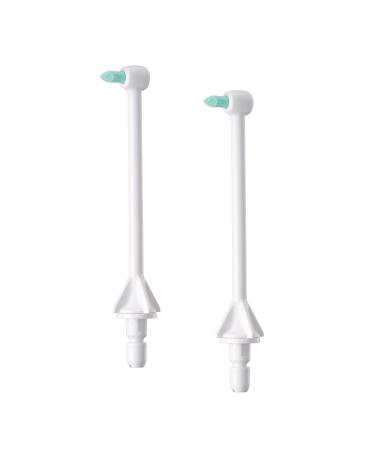 Panasonic Tuft Brush Orthodontic Nozzle Replacement WEW0984W 2 Count Compatible with EW1213A Dental Flosser