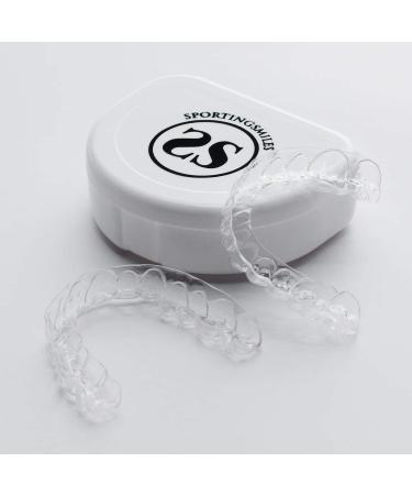 Upper and Lower Clear Dental Retainers for teeth