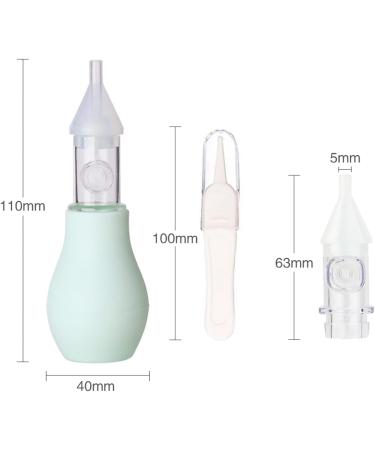 Reusable Anti-Reflux Baby Nasal Aspirator - Soft Silicone Nose Cleaner for Infant Newborn Toddlers (Pink, One Size) - Buy Online on GoSupps.com