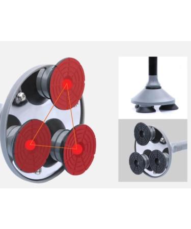 Crutches for The Elderly Four-Legged Telescopic Elderly Aluminum Alloy Lightweight Multifunctional Cane Cane with Light and Non-Slip Walking Stick Smooth Sailing - Buy Online on GoSupps.com