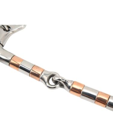 Buy Mund-D-Ring Comfort Bridle - Stainless Steel Copper Roll Horse Bite - Portable Racing Accessory 250x105mm - Buy Online on GoSupps.com