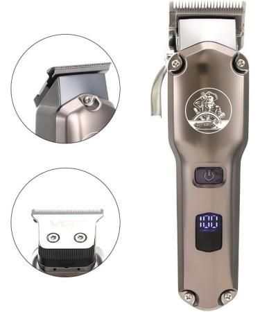 High-Power Hair Cutting Tool - 2-Piece Clipper Set with LCD Display for Salon Quality Haircuts | International Shipping Available - Buy Online on GoSupps.com