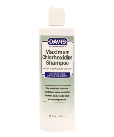 Davis Maximum Chlorhexidine Pet Shampoo, 12 oz - Buy Online on GoSupps.com