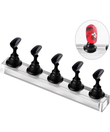 Beatifufu 1 Set Fake Nail Display Stand Magnetic Nail Tip Stand Nail Art Training Display Nail Art Tips Holder Nail Tip Display Stand DIY Nail Art Stand Fingernail Display Stands False Nails - Buy Online on GoSupps.com