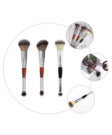 FRCOLOR 9 Pcs Double-Ended Makeup Brush Set - Premium Eyeshadow Applicators & Tools for Women - Wooden Handle Cosmetic Kit - Buy Online on GoSupps.com
