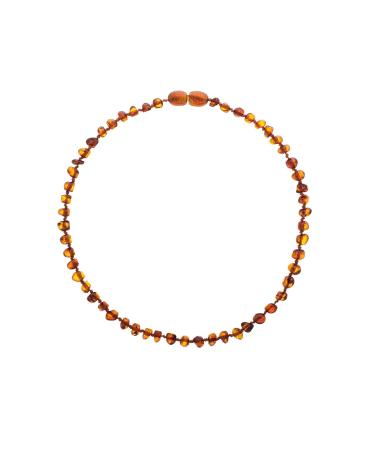 Baltic Wonder Baroque Polished Cognac Baltic Necklaces - 100% Authentic Amber - Buy Online on GoSupps.com
