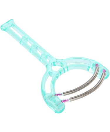 Hair Remover Facial Epilator Handheld Face Roller Spring Facial Hair Face Removal Portable Face Lips Hair Epilator Removal Plastic Spring Device Beauty Tool Green - Buy Online on GoSupps.com