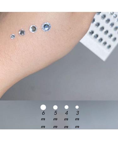 Self-Adhesive Rhinestone Face Gems | Crystal Body Jewels for Rave Makeup | 2Pcs AB Rhinestone Stickers - Buy Online on GoSupps.com