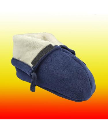 JIAHG Winter Warm Fleece Foot Cast Sock Cast Protector Toe Warmer Thick Plush Lined Plaster Cover Stocking Protective Sleeve Big Socks for Fractured Foot Leg Ankle Joint-Left or Right Foot