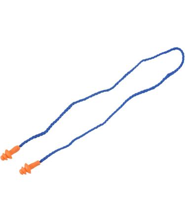 Pteanecay 30 Pcs Silicone Soft Ear Plugs - Hearing Protection with Cord - Noise Reduction Blue Orange - Buy Online on GoSupps.com