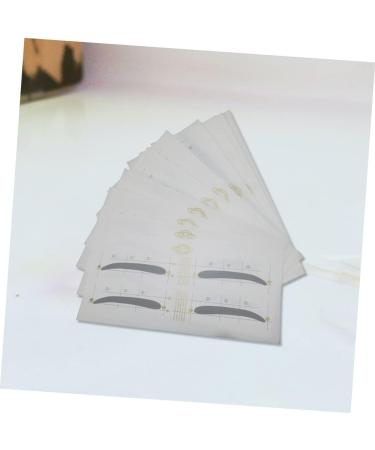  Beatifufu 12 Pieces 48 Eyebrow Grooming Stencils Eyebrow Stencils Beginner Eyebrow Sticker DIY Eyebrow Card Eyebrow Pencil Eyebrow Trimmer - Buy Online on GoSupps.com