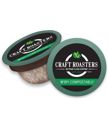 Club Coffee Craft Roasters Coffeehouse Premium - Medium Roast Single Serve Coffee K-Cup Pods Compostable Coffee Pods Keurig Brewer Compatible Rainforest Alliance Certified 72 Count Coffeehouse Premium - Medium Roast 72 count (Pack of 1) - Buy Online on GoSupps.com