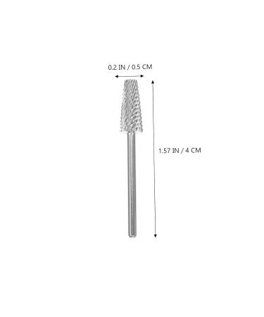 MUSISALY Nail Polisher Nail Drill Bits Pedicure Polishing Drill Manicure Drill Bits Colorful Hair Chain Professional Nail File Nail Art Bits Nail Bits Manicure Grinding Tools Tungsten Steel - Buy Online on GoSupps.com
