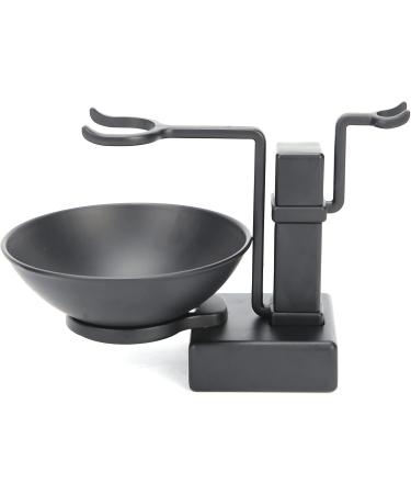 Sonew Shaving Brush Holder & Stand - Zinc Alloy Shaving Brush Set for Men | Beauty Salon & Household Use (Black) - Buy Online on GoSupps.com