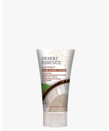 Desert Essence Coconut Shampoos Hair Conditioners and Hand & Body Lotions Travel Size Trio Pack 3 x 44mL - Buy Online on GoSupps.com