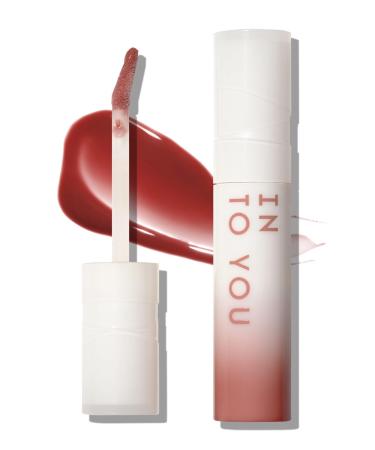 INTO YOU Lip Gloss Coco Liquid Moisturizing Lipstick Long Lasting Lip Stick Lip Stain Makeup Glitter Shine Non-sticky Lipstick for Women (CC07)