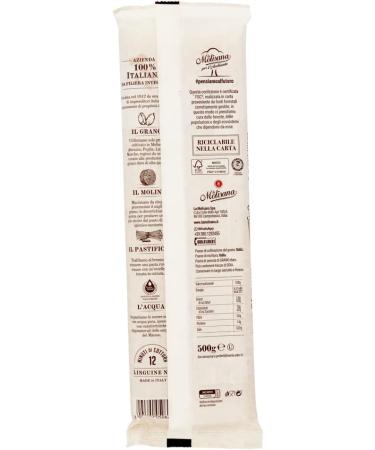  Italian Gourmet E.R. La Molisana Linguine N. 6 Pasta Slow Processed Durum Wheat Semolina Pasta 500g + Pulp Italian Gourmet Pulp 400g - Buy Online on GoSupps.com