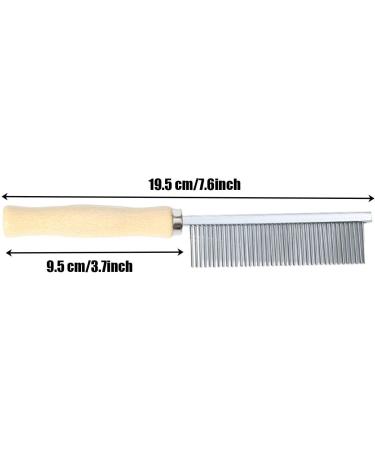 Fengshan Flea Comb - Metal Steel Brush for Dogs Cats & Small Pets | Effective Flea & Lice Removal | Pet Care Accessories - Buy Online on GoSupps.com