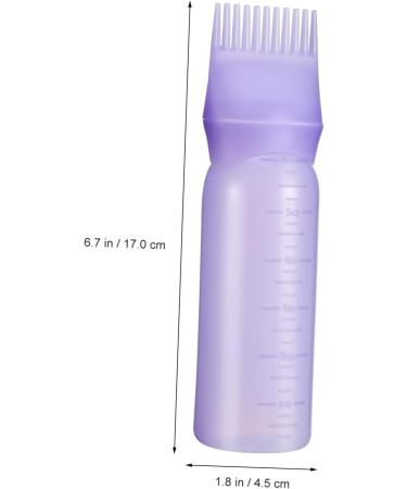 Gatuida 4pi ces Flacons Applicateurs Avec Peigne Pour Teinture Et Soins Capillaires R utilisables Et Faciles Presser Pour Coloration D coloration Et Soin Des Cheveux Utilisation Domici - Buy Online on GoSupps.com