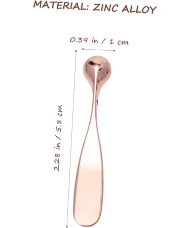 Lurrose 3pcs Mask and Makeup Tool Set - Metal Facial Massage Spoon, Beauty Scoop, and Eye Cream Massager - Buy Online on GoSupps.com