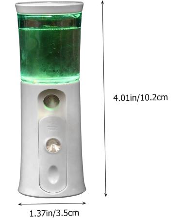 DRESSOOS 1 Set Hydrating Instrument Portable Face Steamer Hydrating Mister Facial Mister Handheld Abs White 12X4.5X4.3cm - Buy Online on GoSupps.com