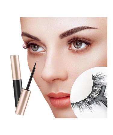 Shop 5 Pairs Magnetic Eyelashes - 3D False Mink Lashes No-Eyeliner Needed | Includes Magnet Lashes & Beauty Tweezer Set - Buy Online on GoSupps.com
