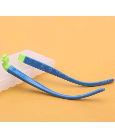 VekkEr Kids Eyeglass Temple Replacement - Silicone Insert Bayonet Frame Repair Parts (Blue) - Durable & Easy to Install - Buy Online on GoSupps.com