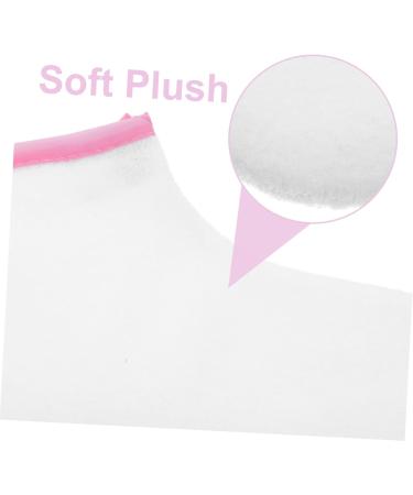 Healeved Lot De 2 Paquet De Soins Des Pieds En Coton Cir Blanc Avec Bordure Rose pais Et Chaud Pour Bain De Paraffine Enveloppement Spa Et P dicure Professionnelle Domicile - Buy Online on GoSupps.com