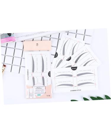 NOLITOY 2 Cosmetology Kit Eyebrow Stencils Beauty Eyebrow Card Eyebrow Stickers Card A607 Portable - Buy Online on GoSupps.com