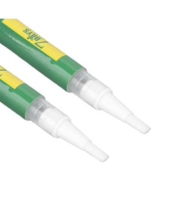 Teeth Whitening Pen (2 Pack) | Stain Remover for Overnight Teeth Whitening | Painless & Travel-Friendly | Achieve a Beautiful White Smile! - Buy Online on GoSupps.com