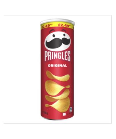 Pringles Original Crisps 165g x Case of 6
