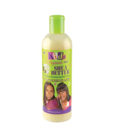 Originals by Africa's Best Kids Shea Butter Detangling Moisturizing Hair Lotion  Enriched with Extra Virgin Olive Oil  Petrolatum and Mineral Oil Free  12 oz Bottle