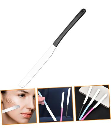  IWOWHERO Makeup Mixer Spatula For Stirring Makeup Beauty Spatula Blender Care Makeup Spoon Long Makeup Spatula Metal Plunging Foundation - Buy Online on GoSupps.com