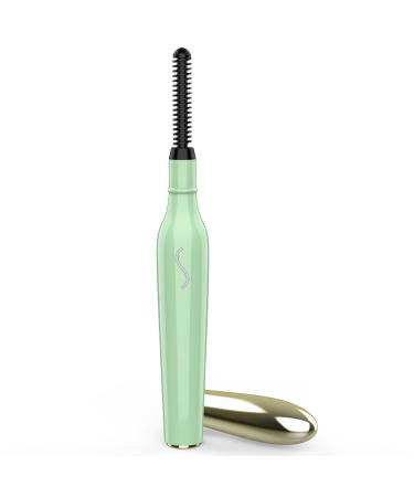Heated Eyelash Curler Electric Eyelash Curler Rechargeable Via USB Electric Eyelash Curler for Styling Eyelashes for Makeup Silicone Eyelash Comb for All Lashes
