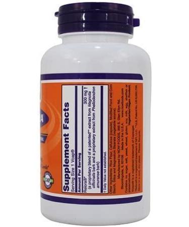 Now Foods Relora 300 mg - 120 Veg Capsules for Stress Relief & Mood Support - Buy Online on GoSupps.com