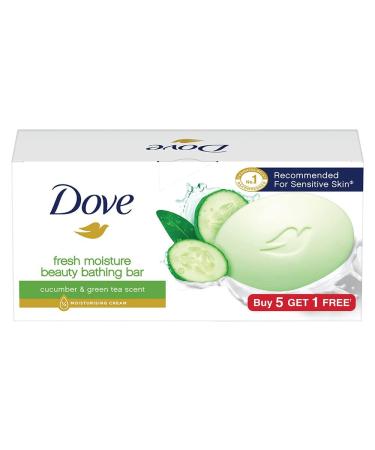 Fresh Moisture Beauty Bathing Bar Makes Skin Soft & Refreshed 450g (Pack Of 6)